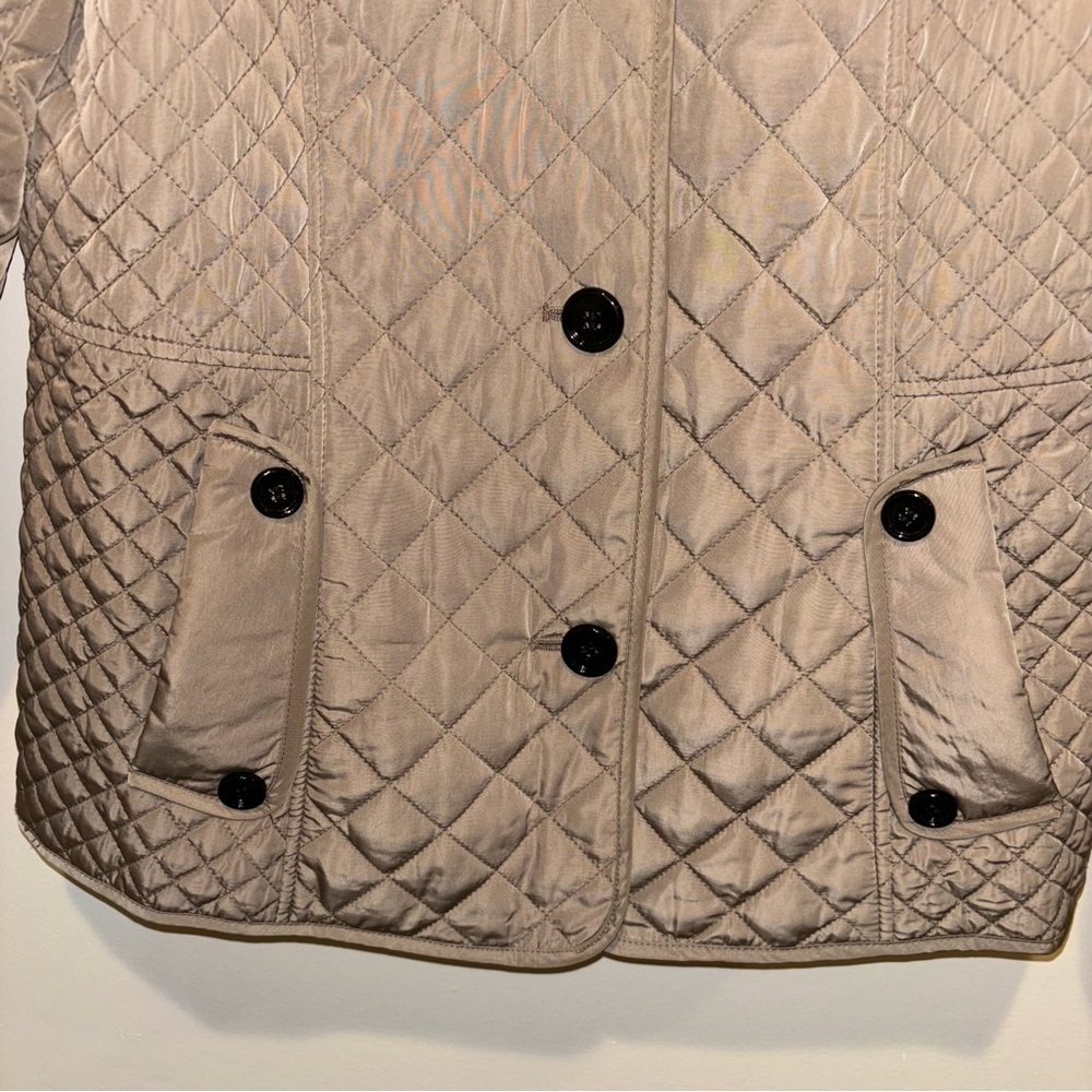 Liz Claiborne Quilted Button Front Chore Coat Jacket Size M - Picture 4 of 13